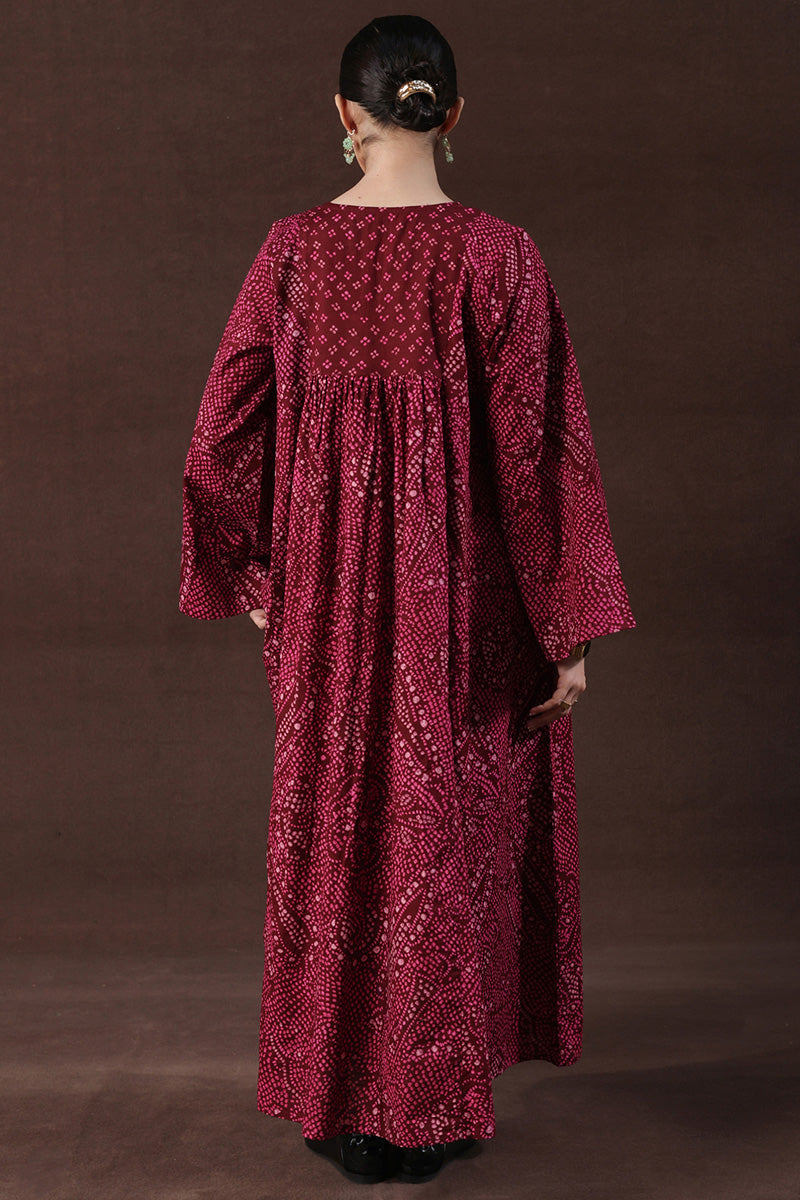 Bandhani Affair Blush Dress