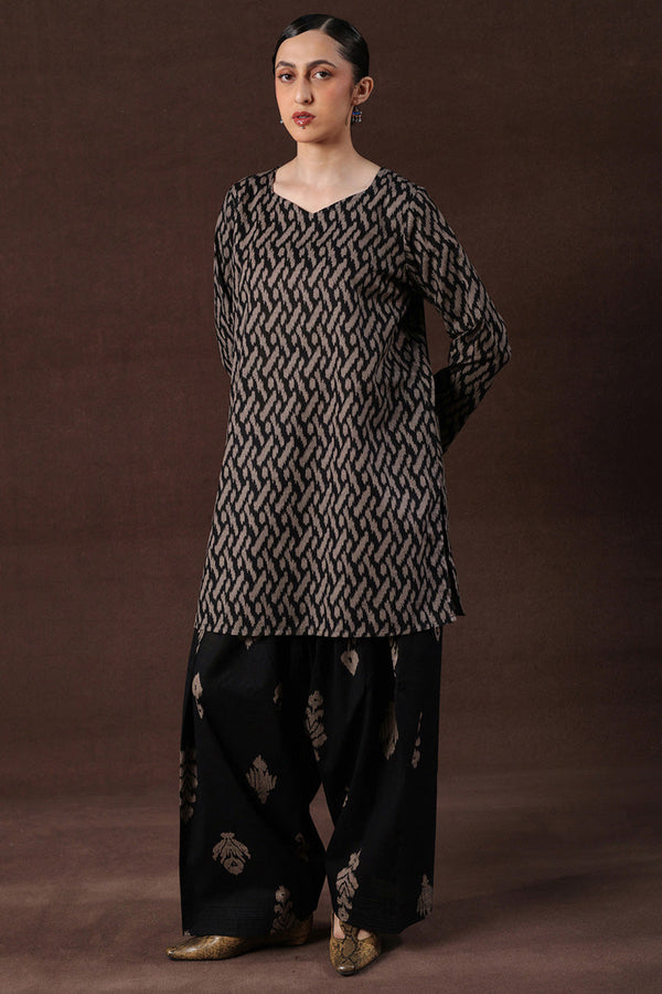 Ikkat Whisper Co-Ord Set