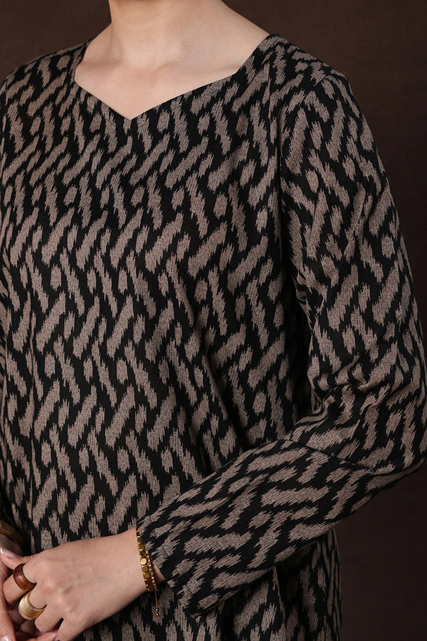 Ikkat Whisper Co-Ord Set