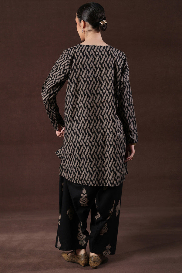 Ikkat Whisper Co-Ord Set