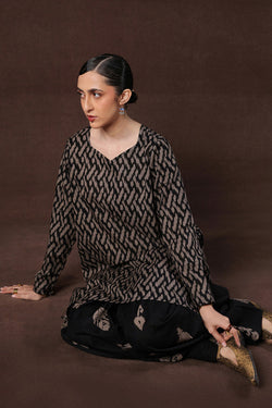Ikkat Whisper Co-Ord Set