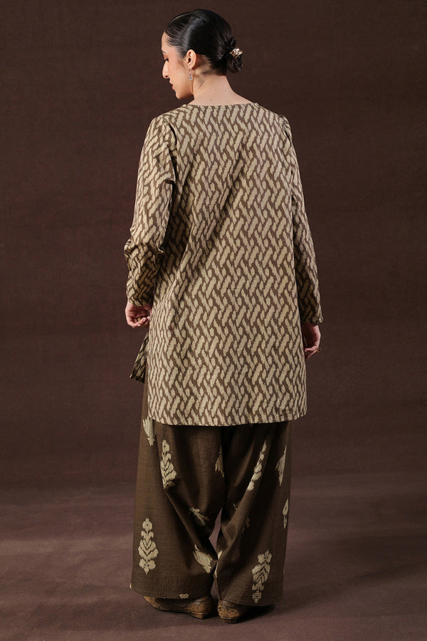 Ikkat Whisper Co-Ord Set