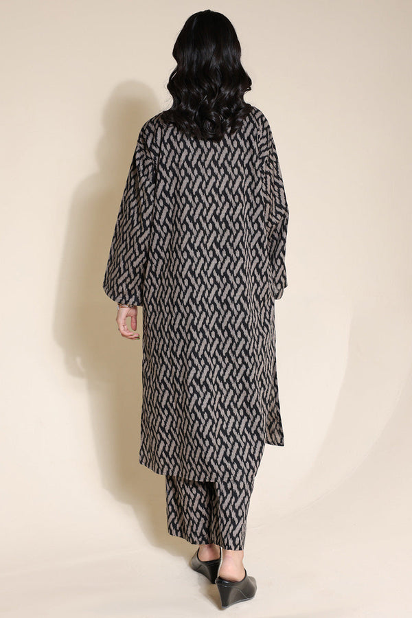 Ikkat Tassel Duo-Set