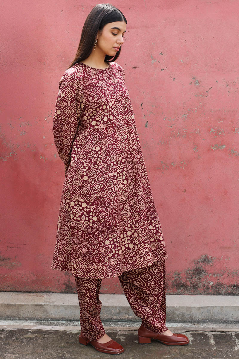 Ajrak Noir Ease Set