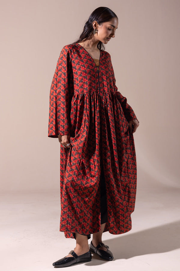 Kantha Flare Story Dress