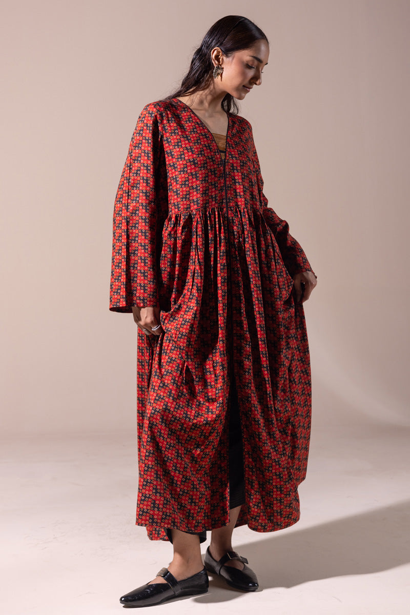 Kantha Flare Story Dress
