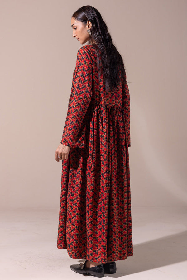 Kantha Flare Story Dress
