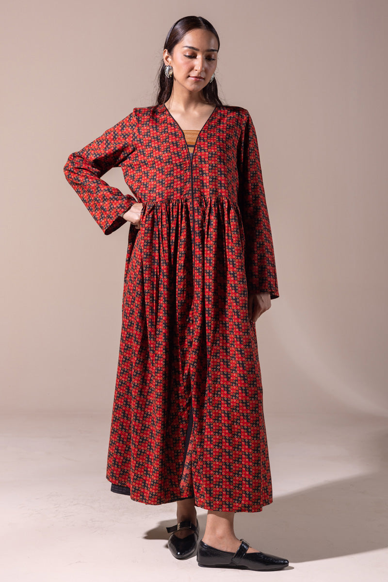 Kantha Flare Story Dress