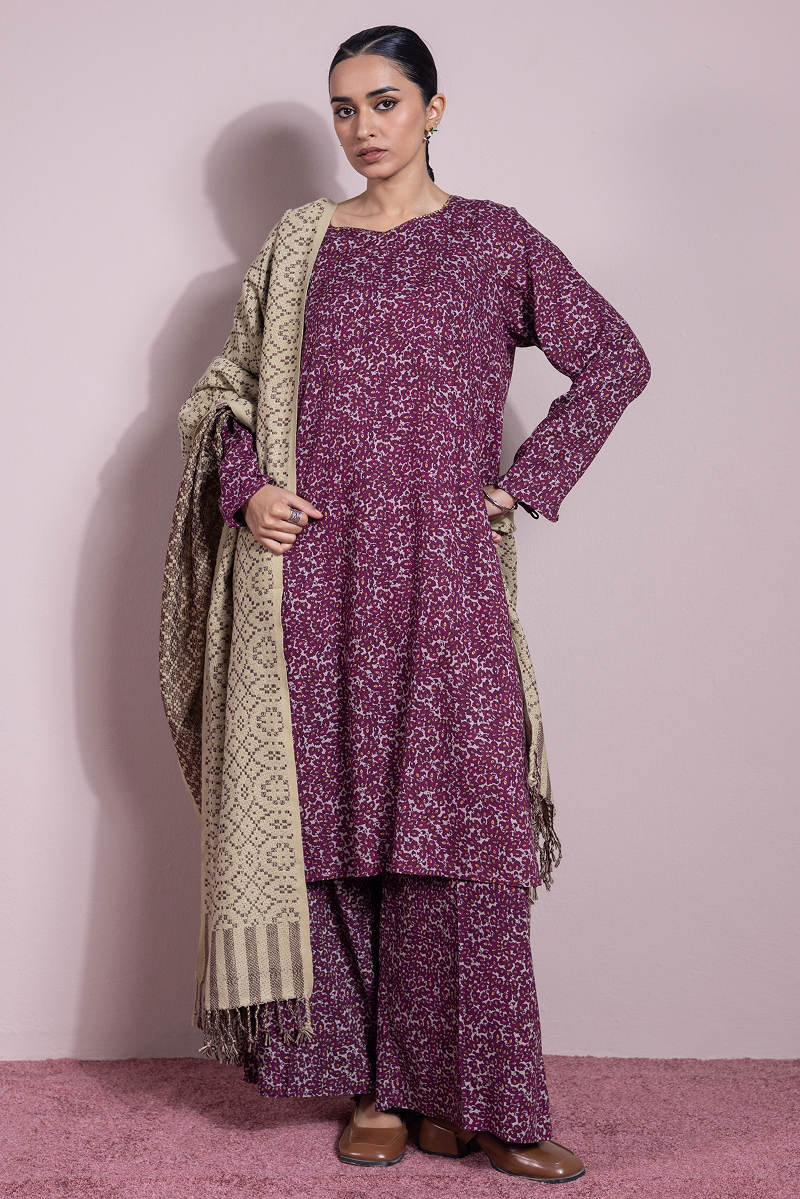 Vibrant Roses Printed Set