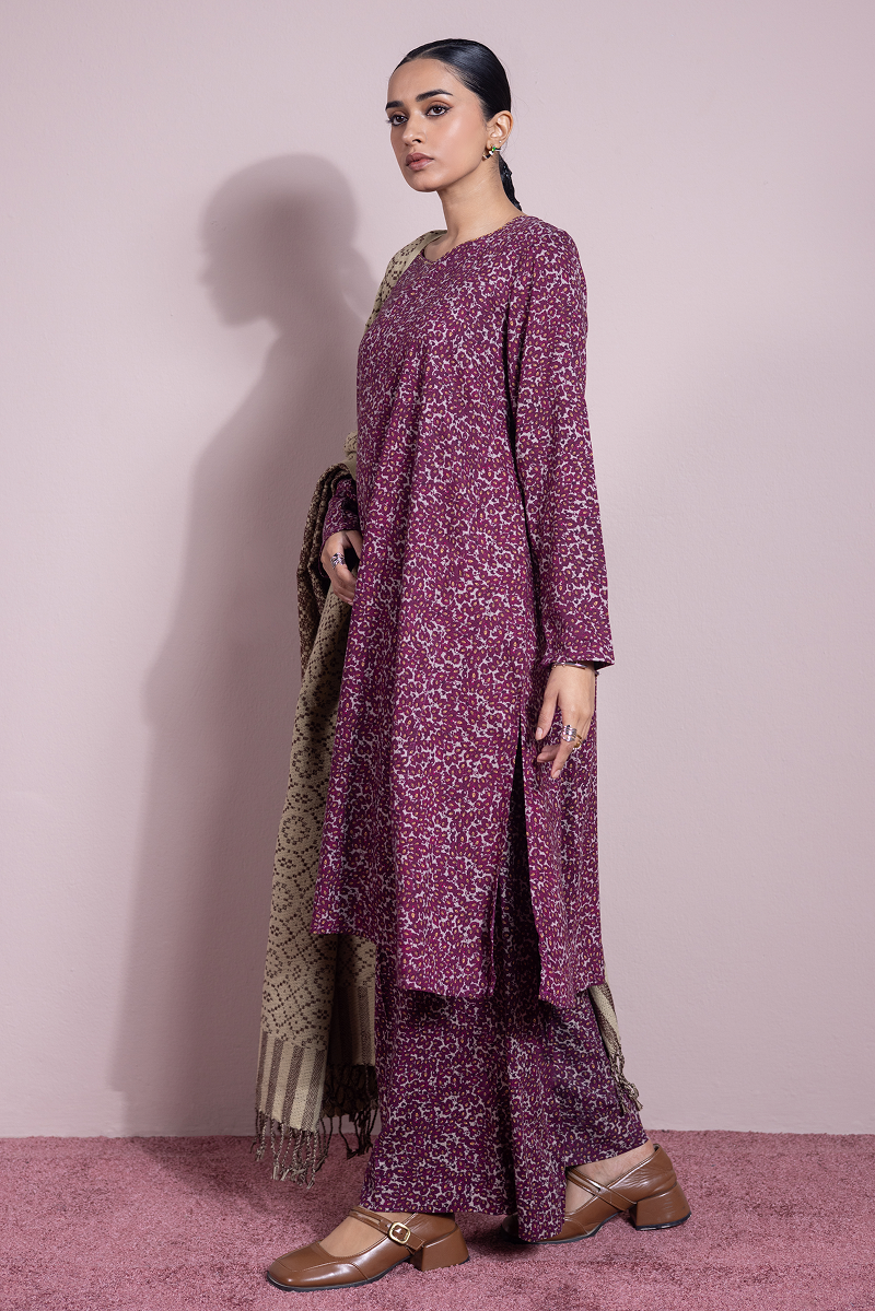 Vibrant Roses Printed Set