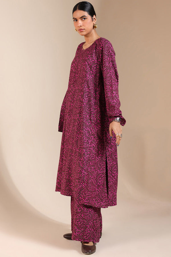 Vibrant Roses Printed Set