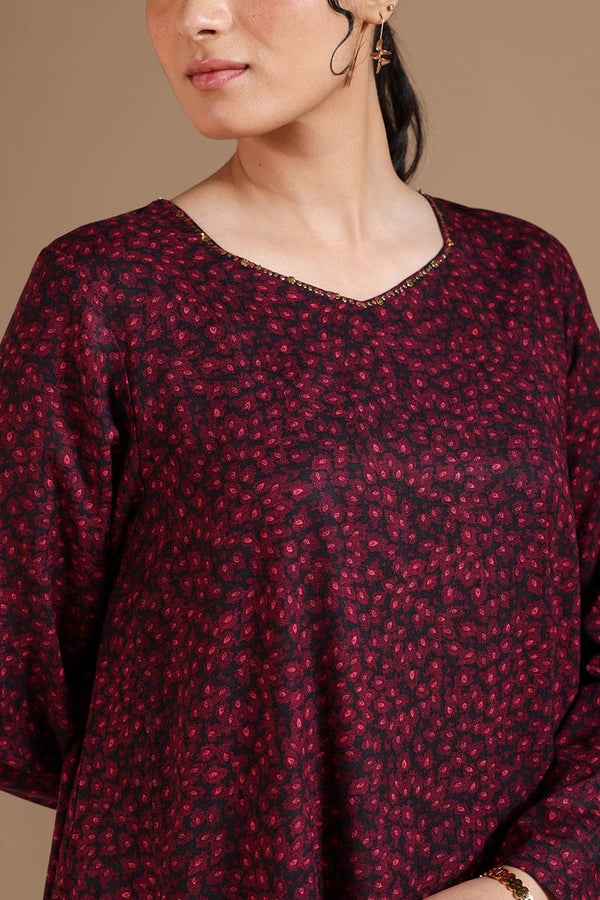 Vibrant Roses Printed Set