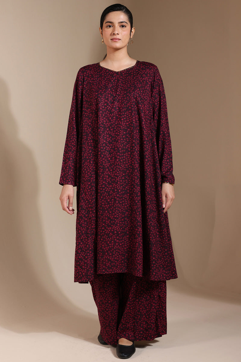 Vibrant Roses Printed Set