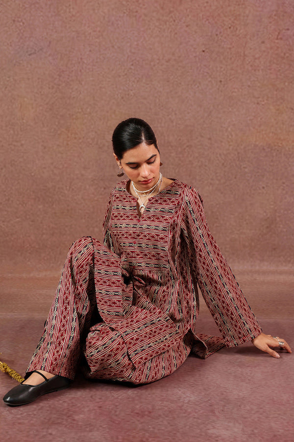 Bead Work Printed Muse Set