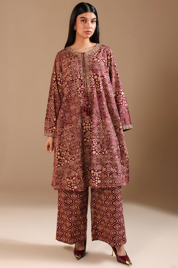 Ajrak Noir Thread play Set