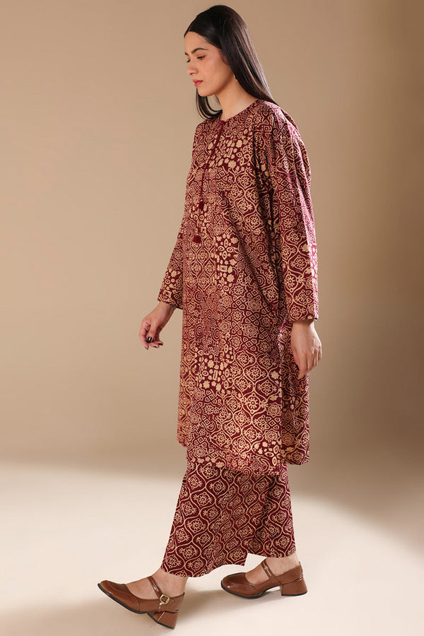 Ajrak Noir Tassel Trail Set