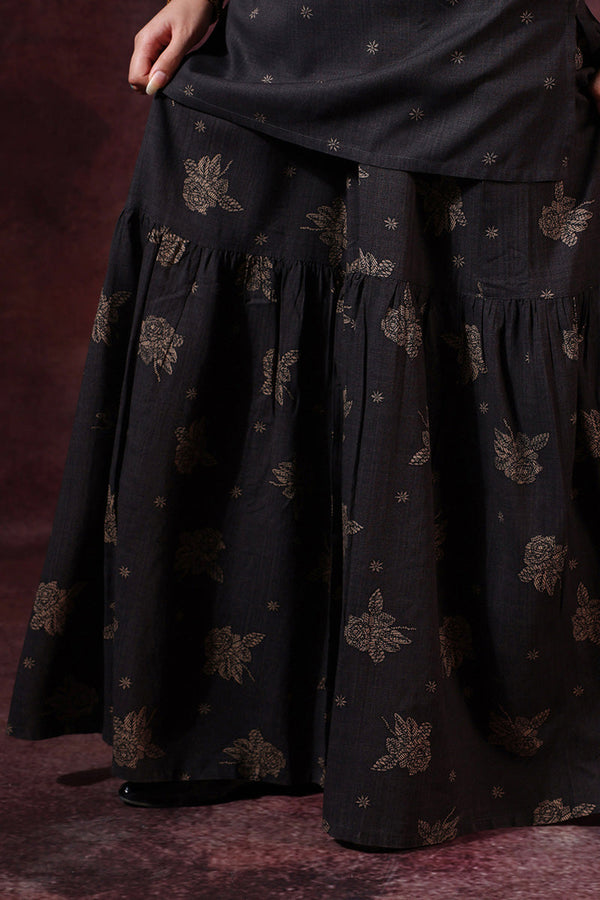 Cupid Rose Gharara Set