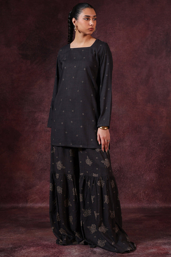 Cupid Rose Gharara Set