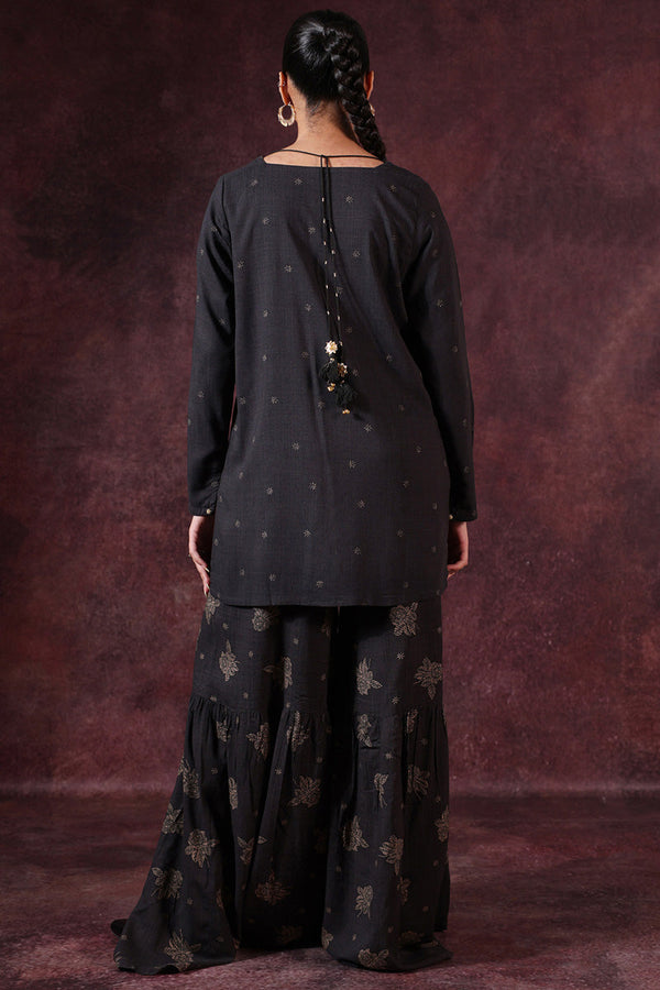 Cupid Rose Gharara Set