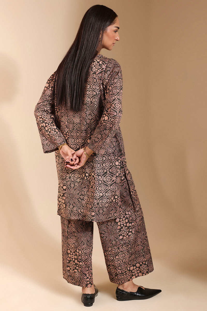 Ajrak Noir Co-Ord Set
