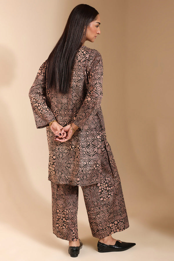 Ajrak Noir Co-Ord Set