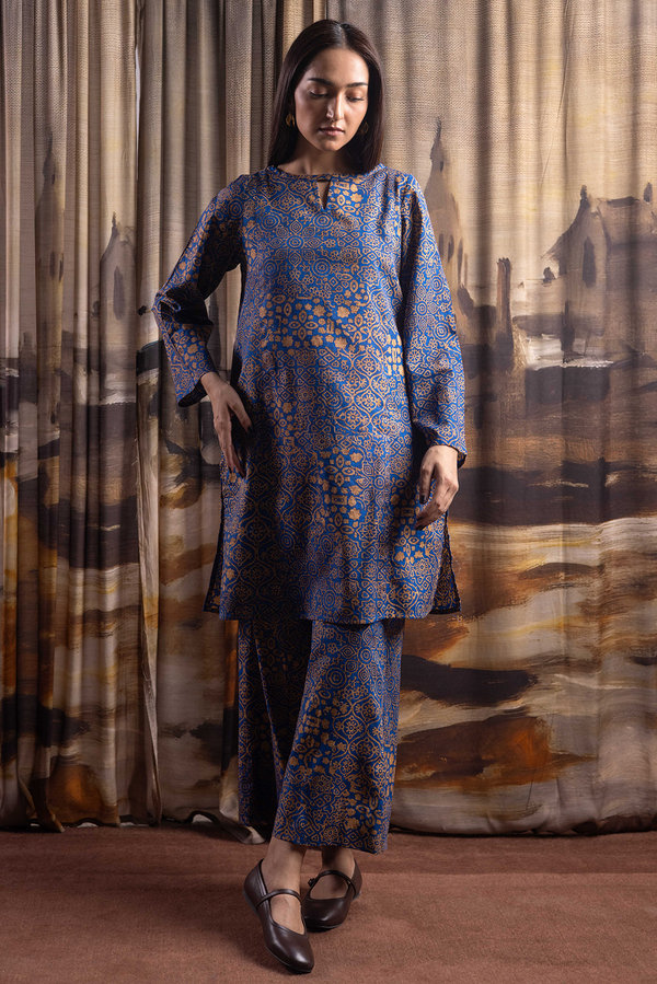 Ajrak Noir Co-Ord Set