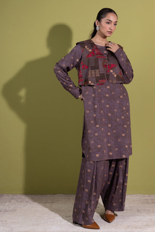 Kantha 3-Piece Koti Set