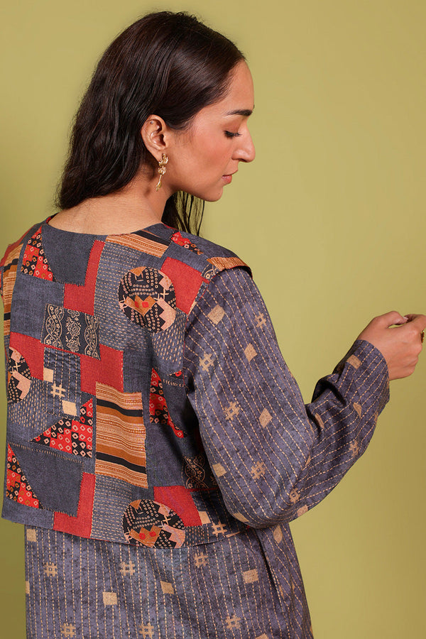 Kantha 3-Piece Koti Set