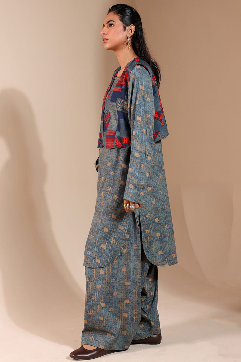 Kantha 3-Piece Koti Set