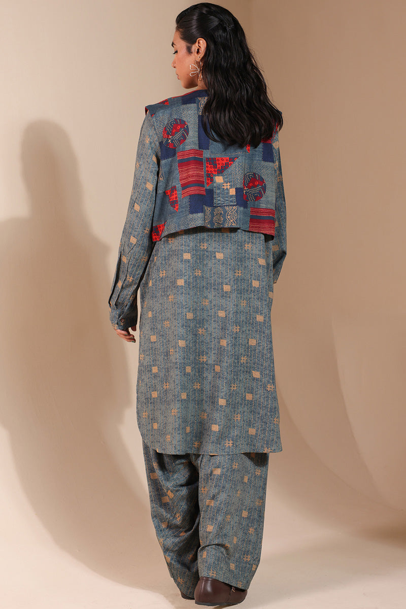 Kantha 3-Piece Koti Set