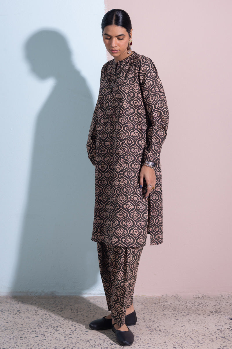 Ajrak Noir Duo-Set
