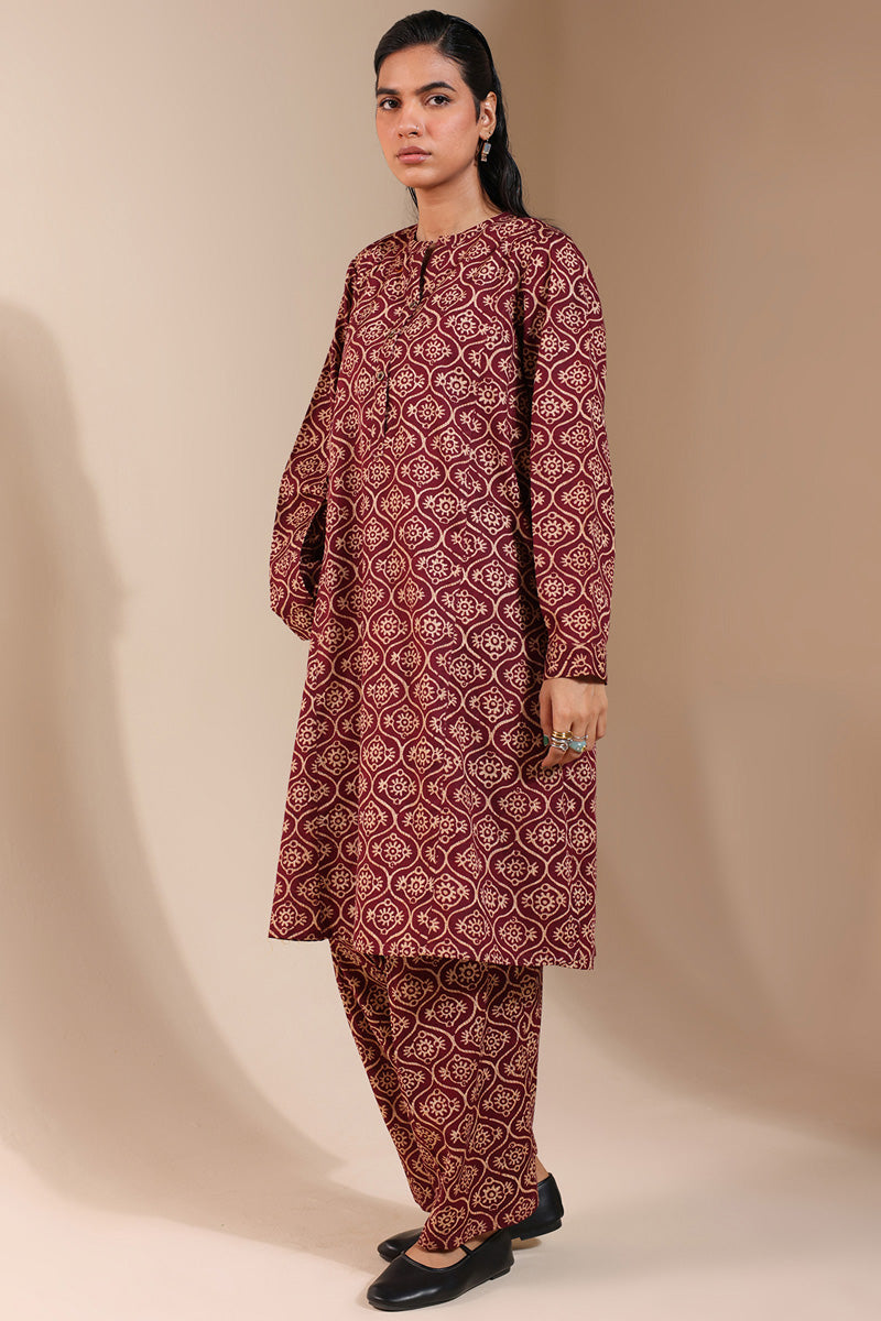 Ajrak Noir Duo-Set