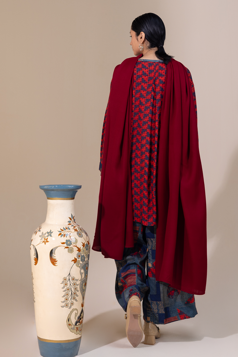 Printed Kantha Co-Ord Set