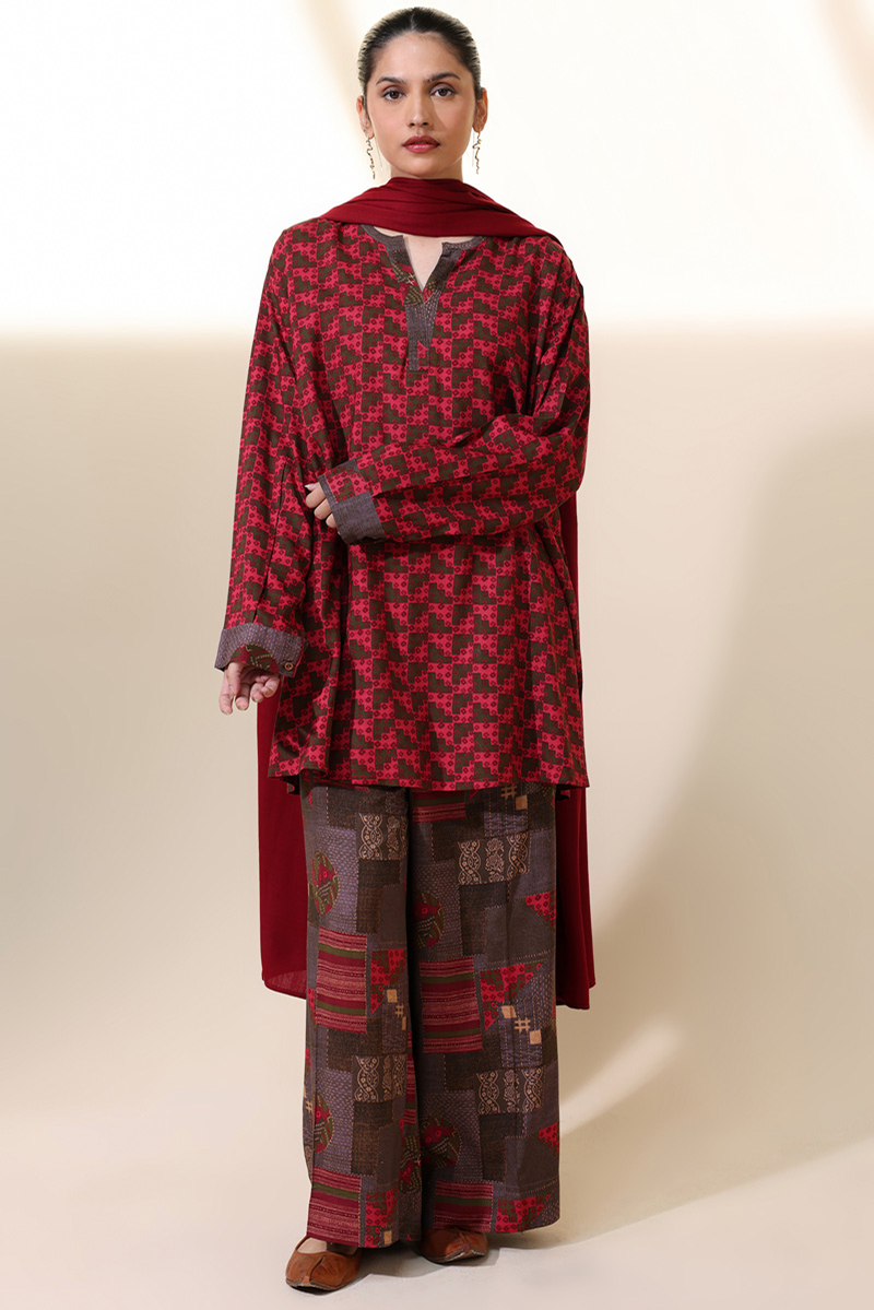 Printed Kantha Co-Ord Set