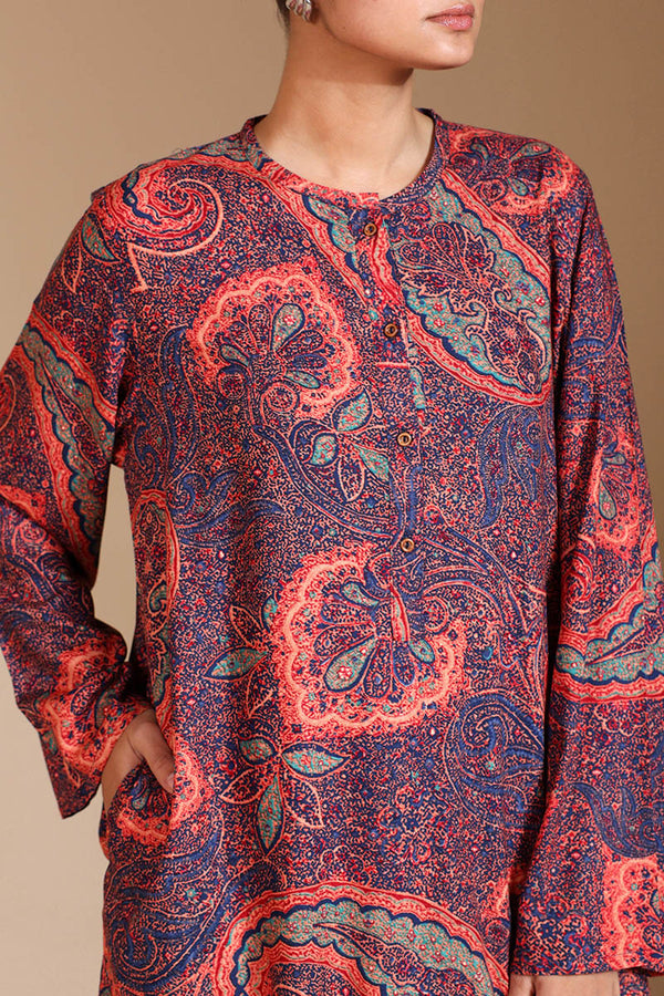 Jacquard Paisley Poem Set