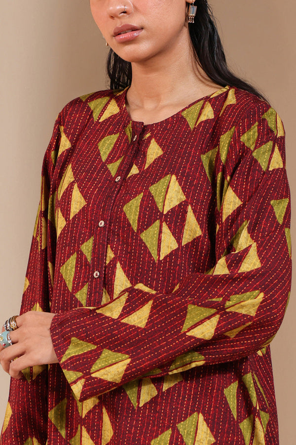 KanthaTukri Printed Set