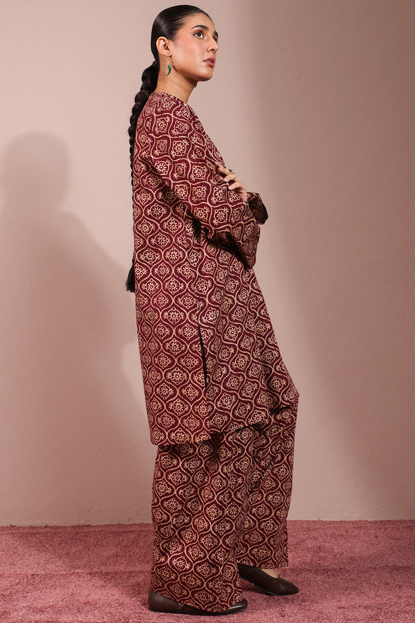 Ajrak Noir Grace Set