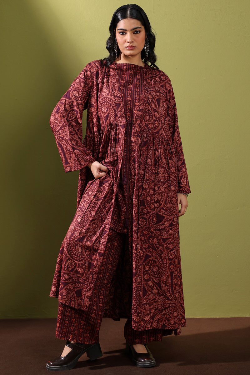 Aari Paisley 3-Piece Jama Set