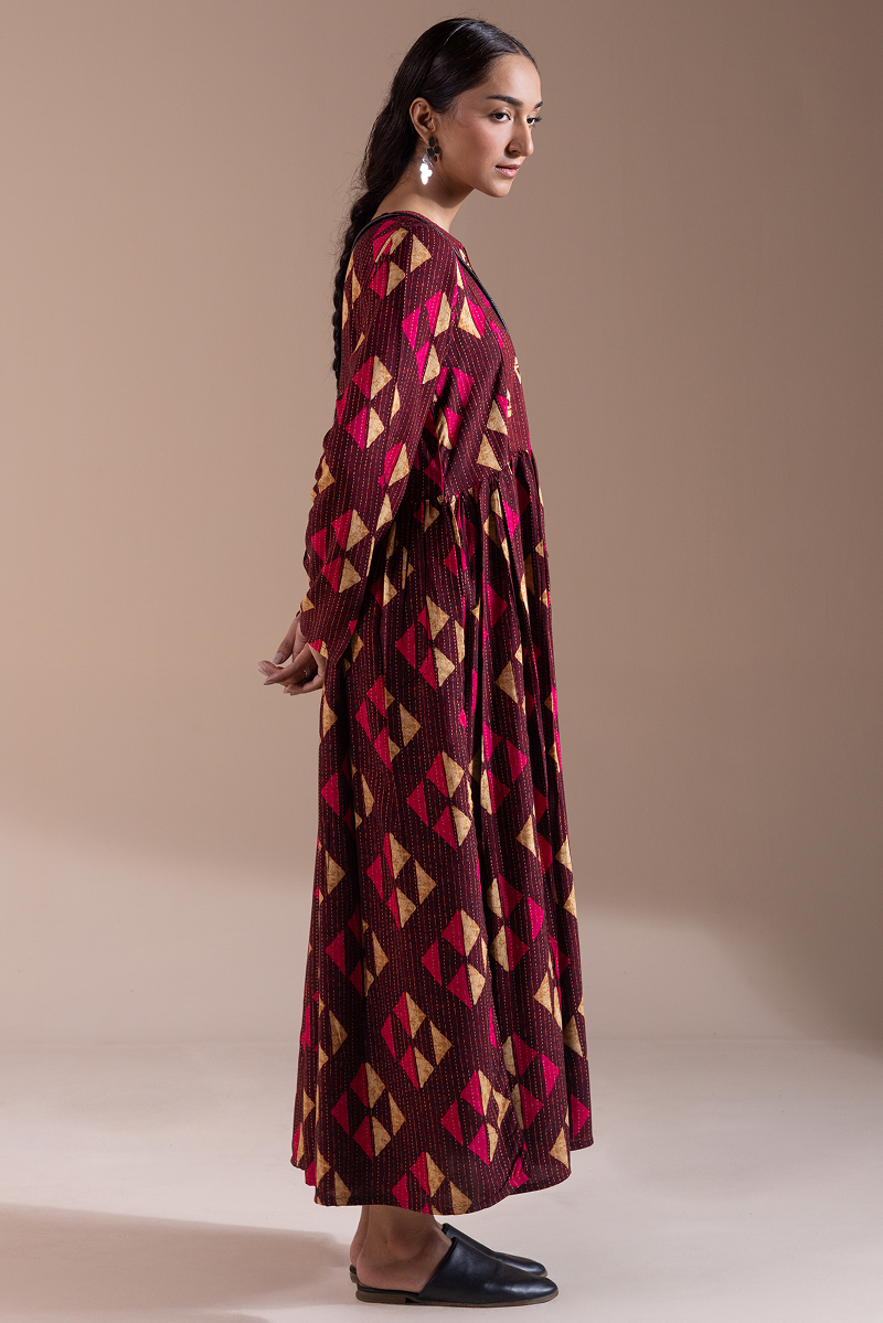 Kantha Tukri Dress