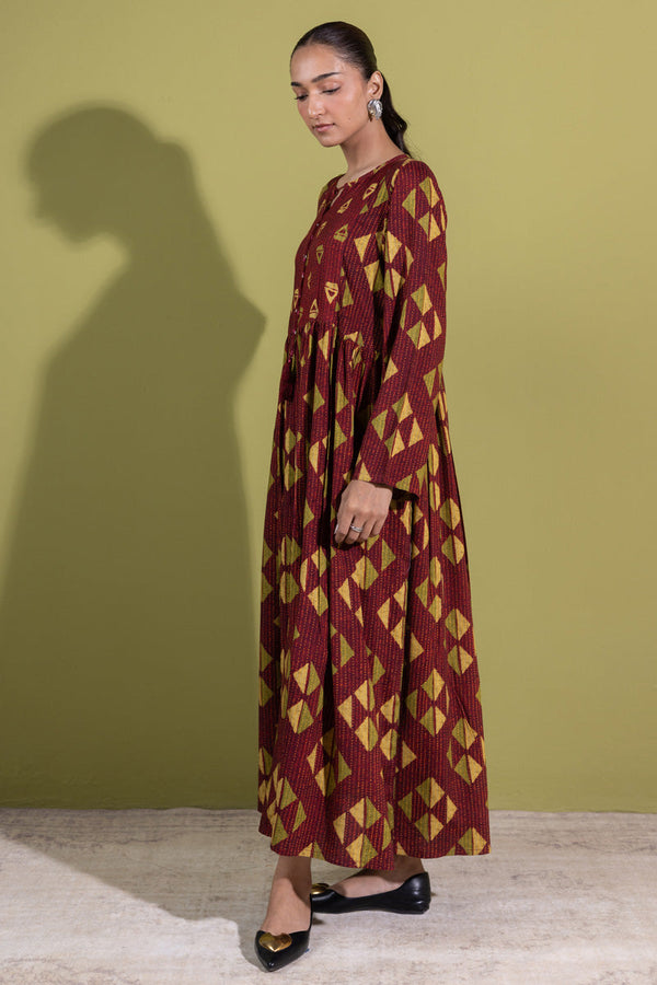 Kantha Tukri Dress
