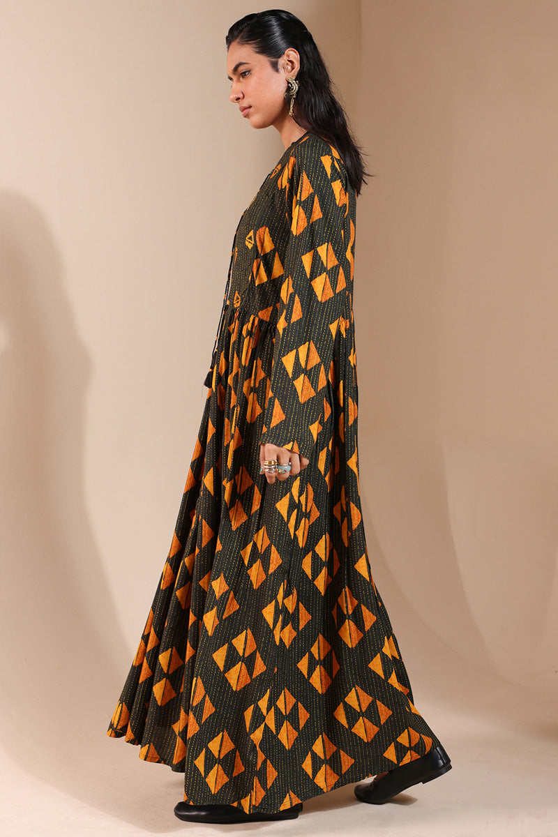 Kantha Tukri Dress