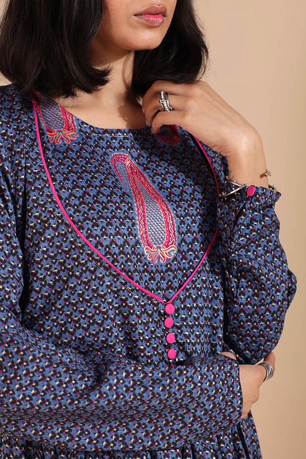 Thai Paisley Poise Dress