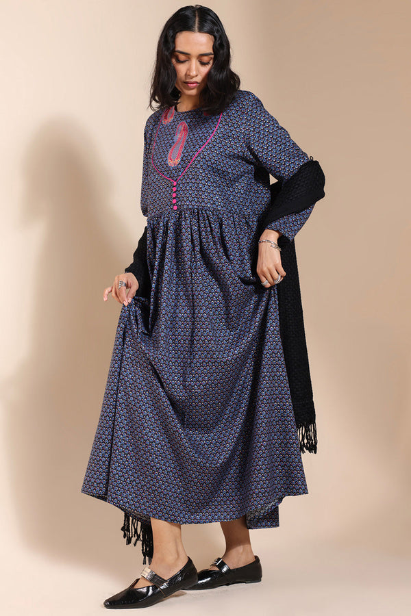 Thai Paisley Poise Dress