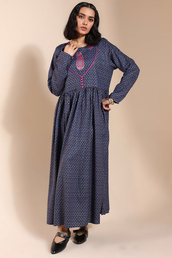 Thai Paisley Poise Dress