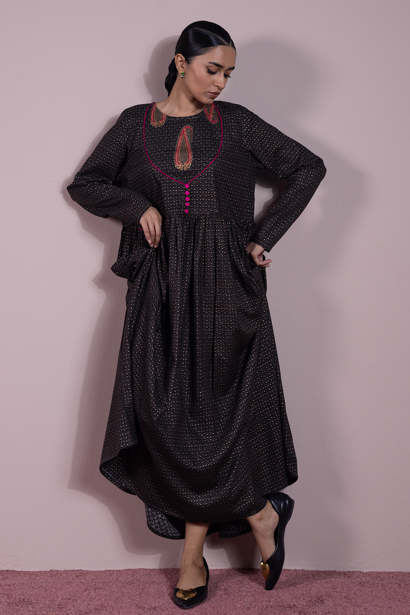 Thai Paisley Poise Dress