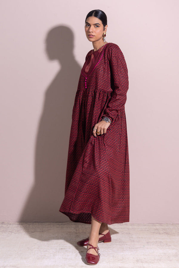 Thai Paisley Poise Dress