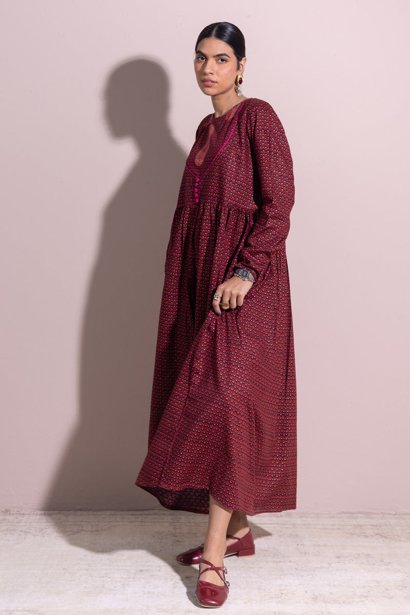 Thai Paisley Poise Dress