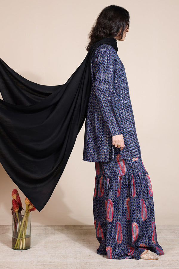 Thai Paisley Luxe Gharara Set