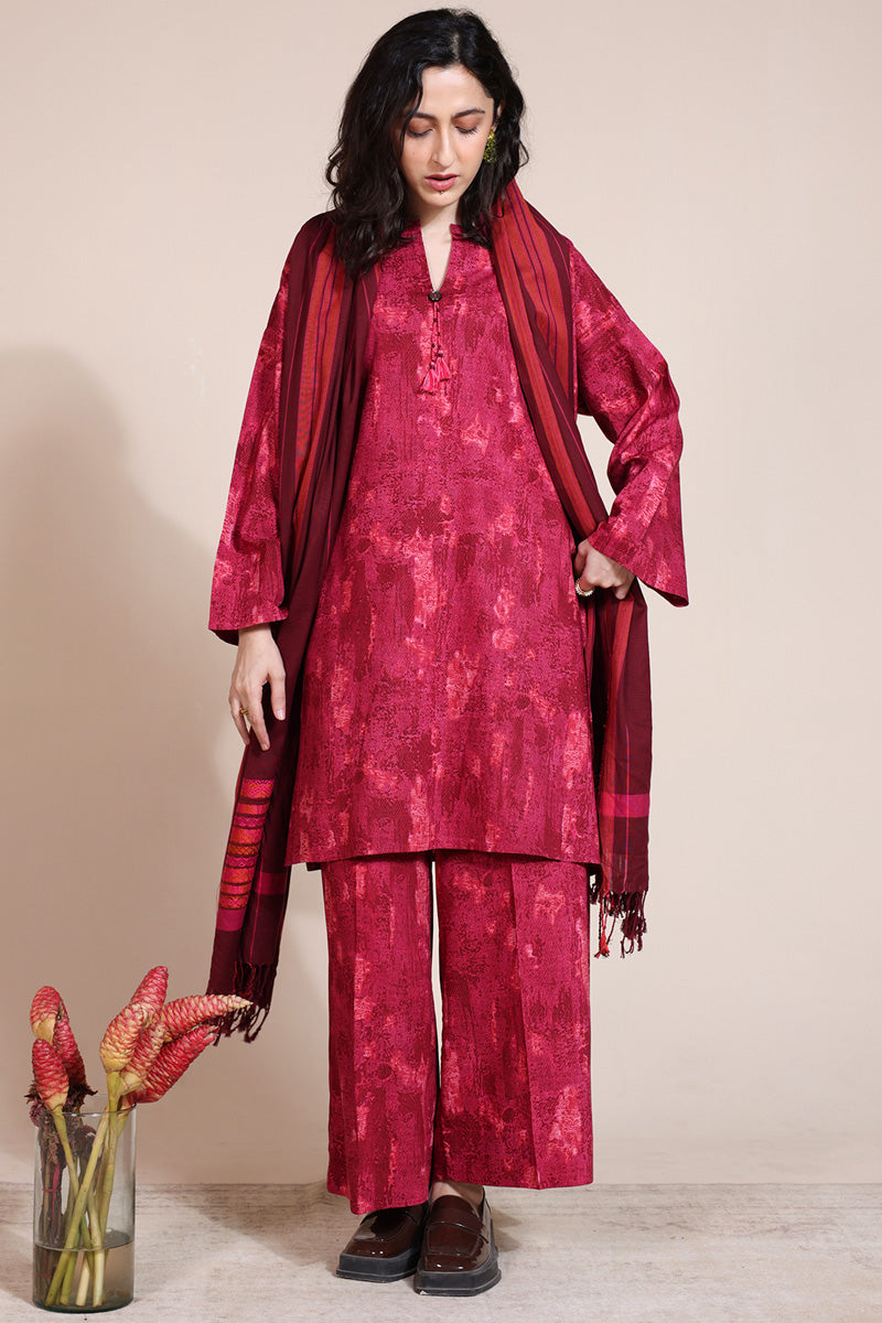 Denim Bleach Co-Ord Set