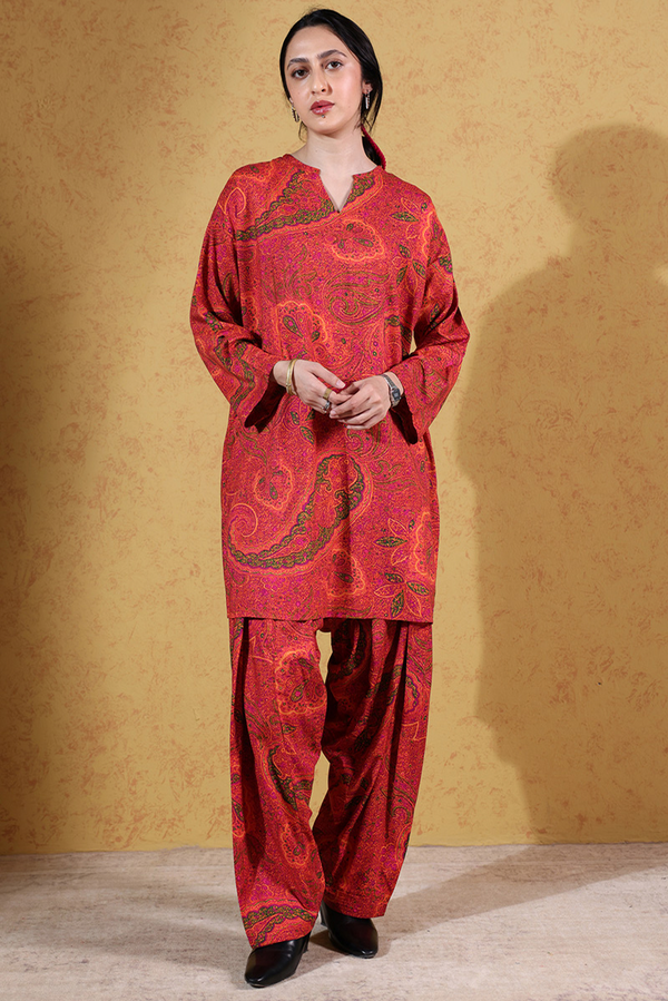 Paisley Printed Set